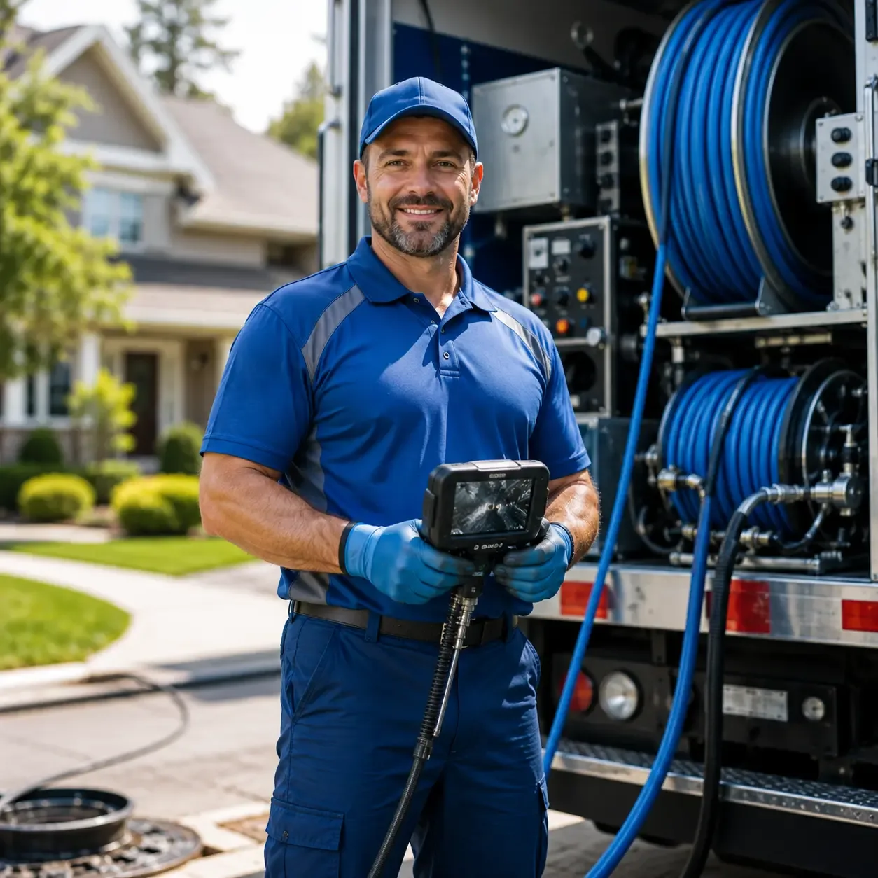 Local outdoor drain cleaning specialists in North Concord, VT